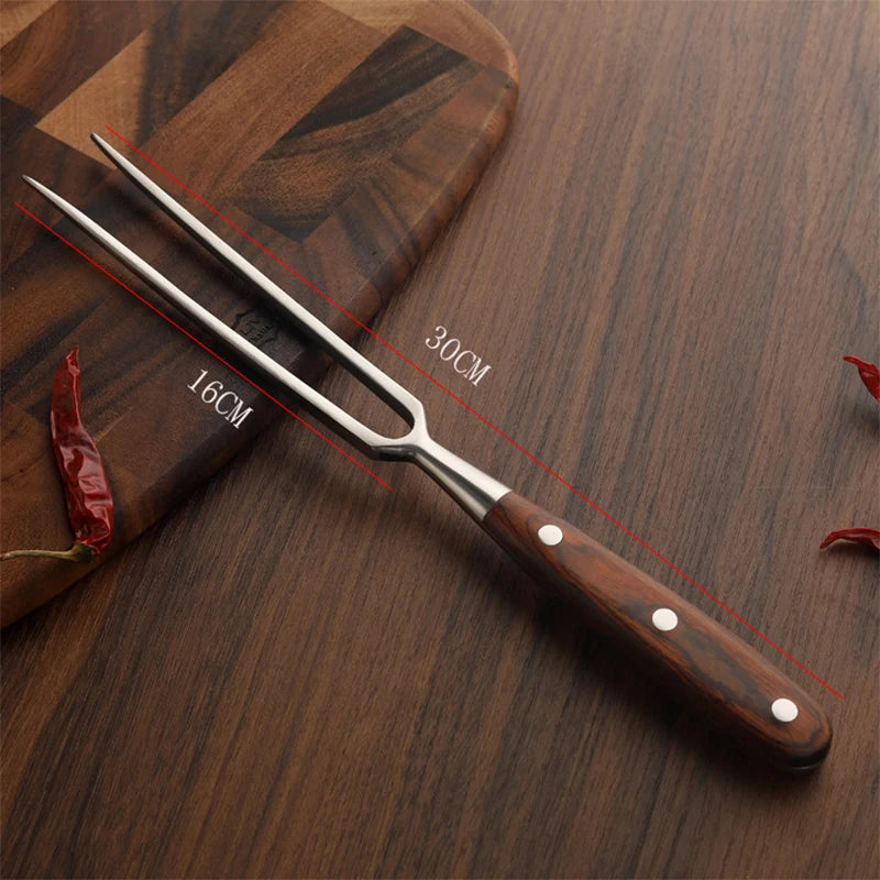 Garfo & ferramentas acessórios para churrasco aço inoxidável portátil