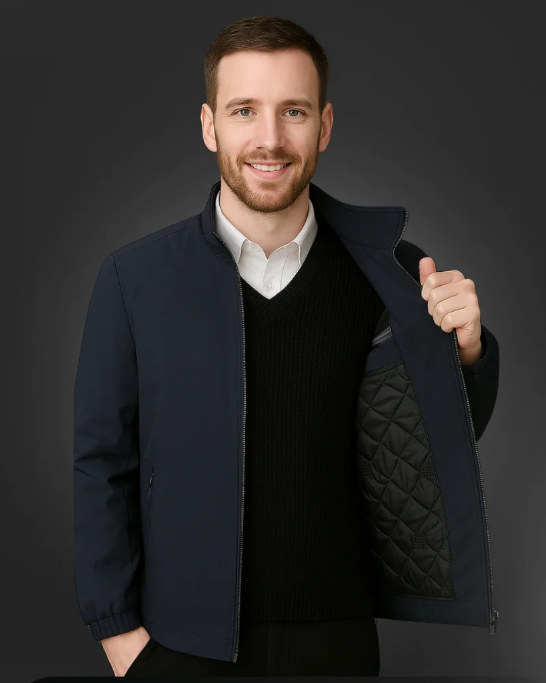 Jaqueta Masculina Casual Minimal