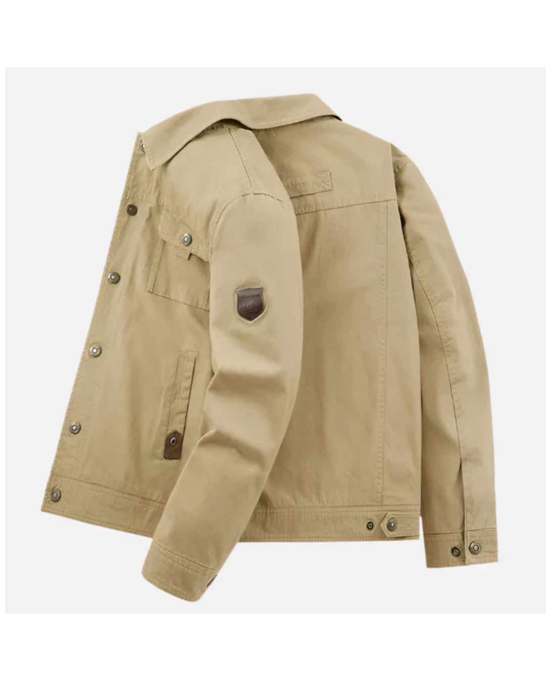 Jaqueta Casual Masculina em Algodão Zatino