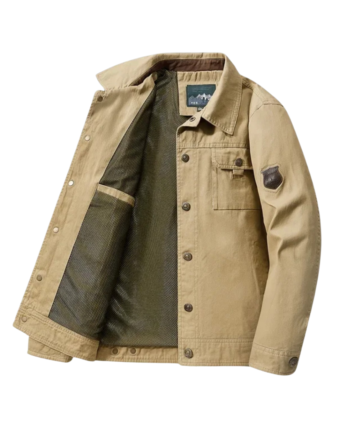 Jaqueta Casual Masculina em Algodão Zatino