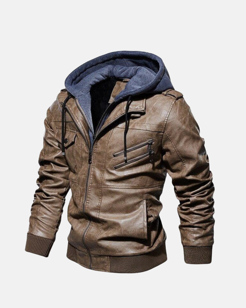 Jaqueta Masculina com Capuz Removível Strike