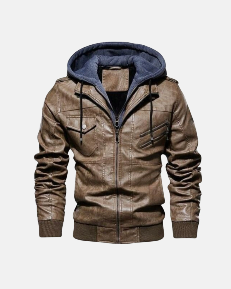 Jaqueta Masculina com Capuz Removível Strike