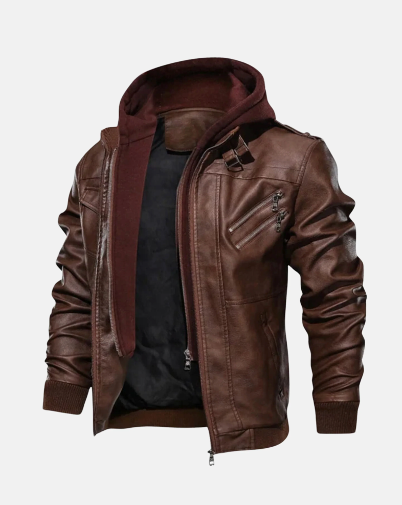 Jaqueta Masculina com Capuz Removível Strike