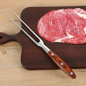 Garfo & ferramentas acessórios para churrasco aço inoxidável portátil