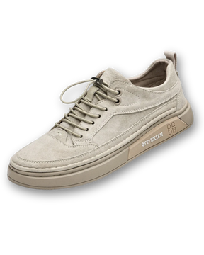 [PAGUE 1 LEVE 2] Sapatênis Masculino Em Couro Premium Off-Ekien + BRINDE