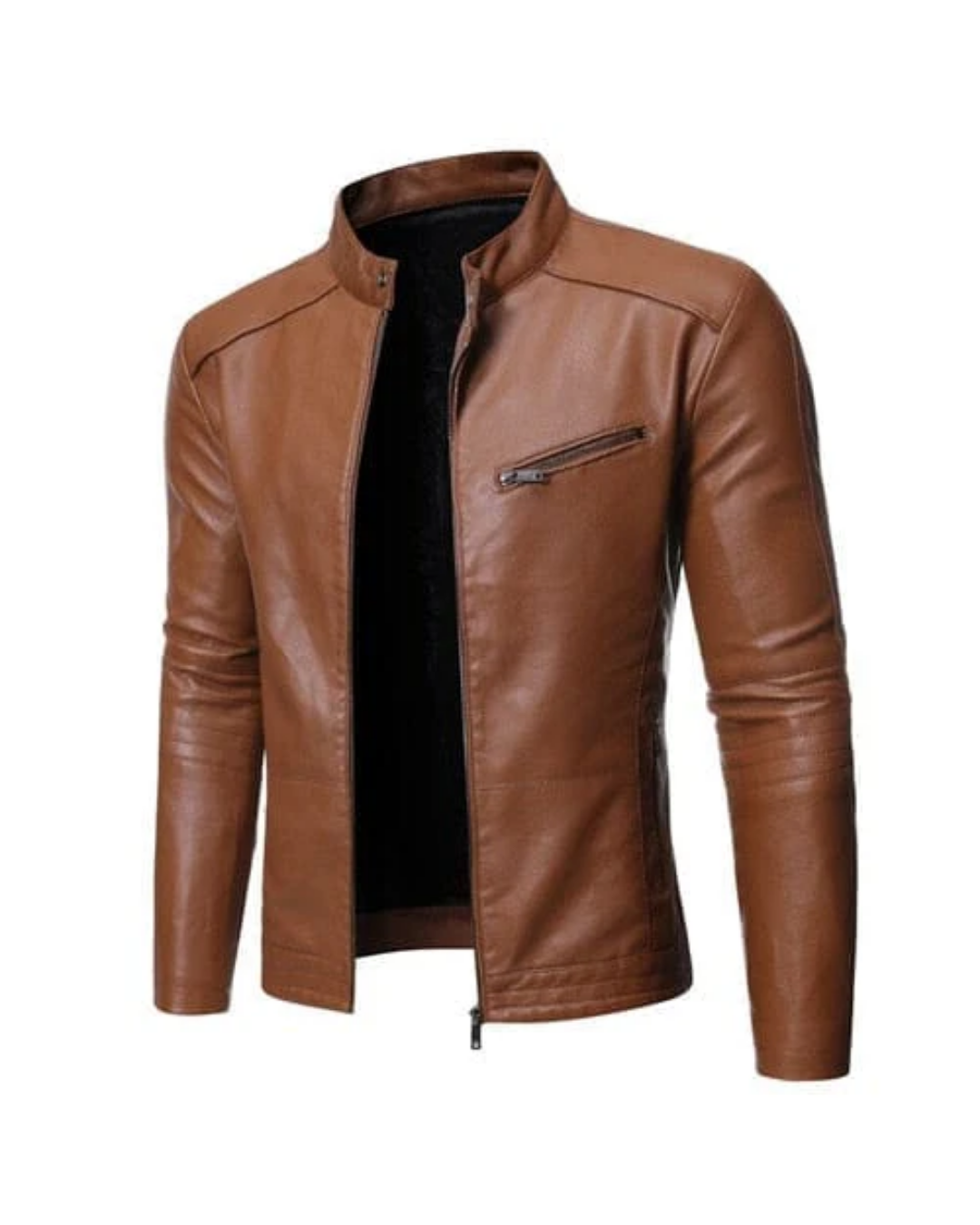 Jaqueta Masculina de Couro Madrid