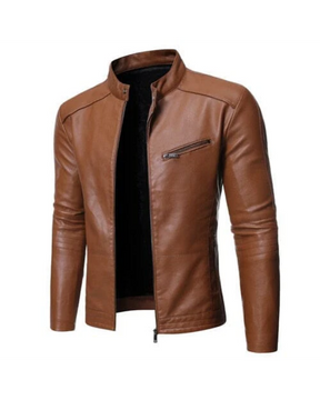 Jaqueta Masculina de Couro Madrid