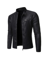Jaqueta Masculina de Couro Madrid