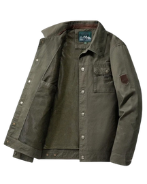 Jaqueta Casual Masculina em Algodão Zatino