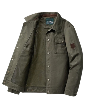 Jaqueta Casual Masculina em Algodão Zatino