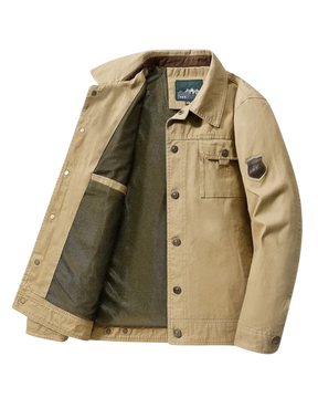 Jaqueta Casual Masculina em Algodão Zatino