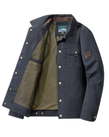 Jaqueta Casual Masculina em Algodão Zatino