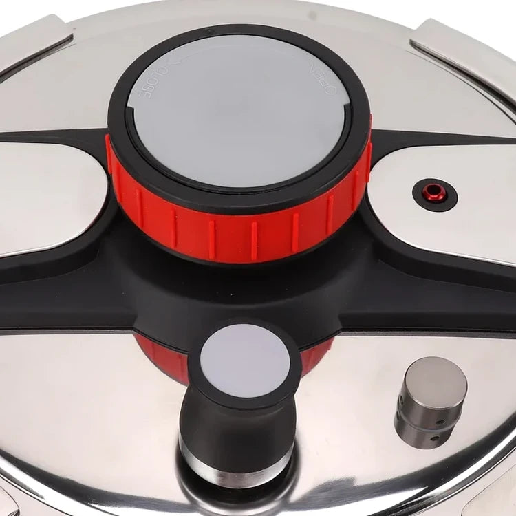 SafeCook Panela de pressão de Aço inoxidável Anti Explosão + Brinde [Kit Utensílios de Cozinha]