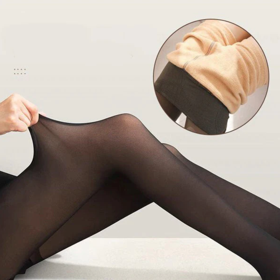 [Compre 1, Leve 2] Meia Calça Peluciada Feminina Térmica Jessie