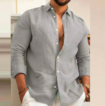 Camisa de Linho Premium Masculino