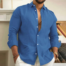 Camisa de Linho Premium Masculino