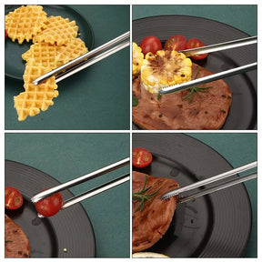 Grampo de churrasco em aço inoxidável 304, Pinças Grill, Utensílios De Cozinha